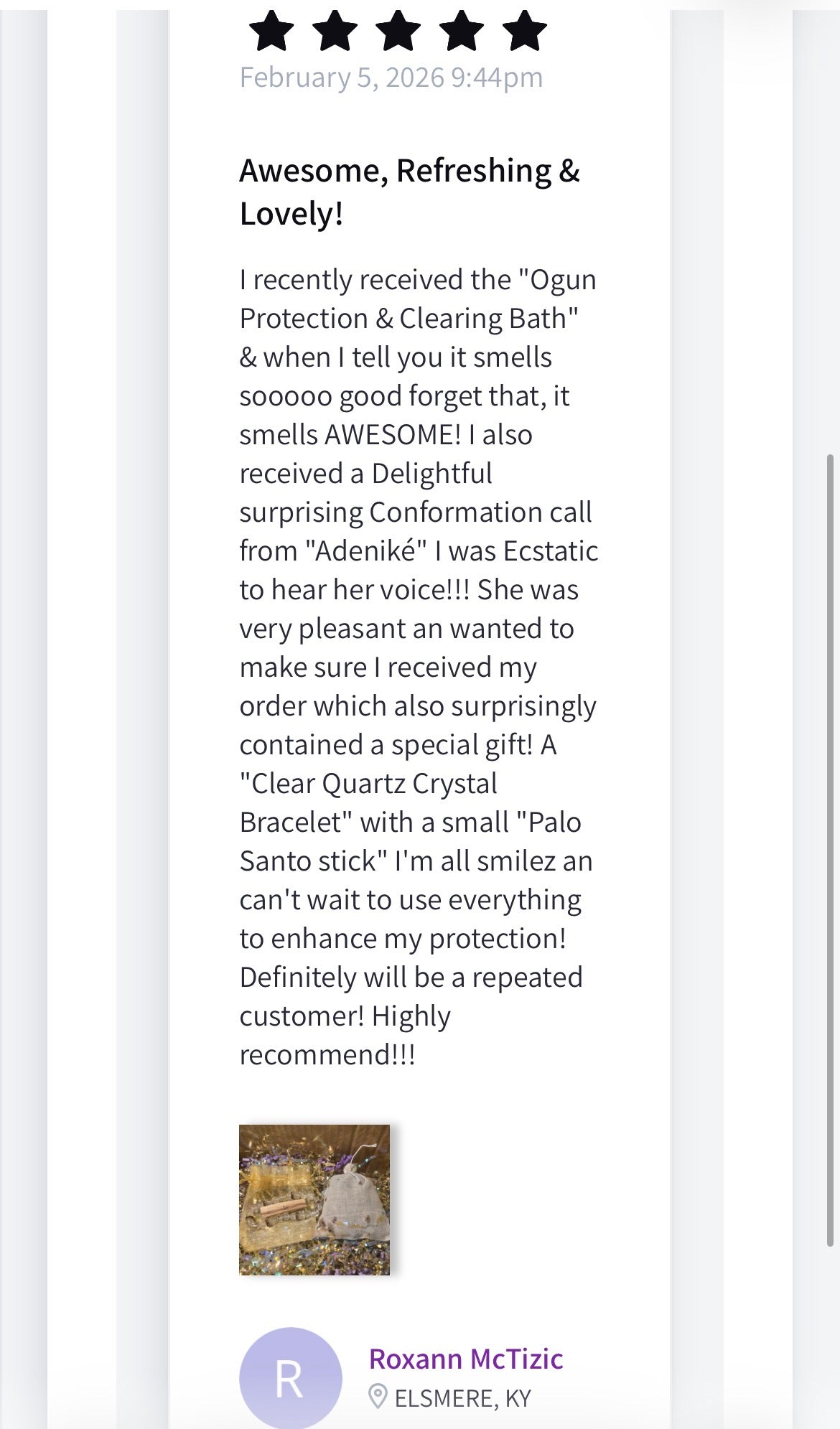Ogun Protection & Clearing Bath
